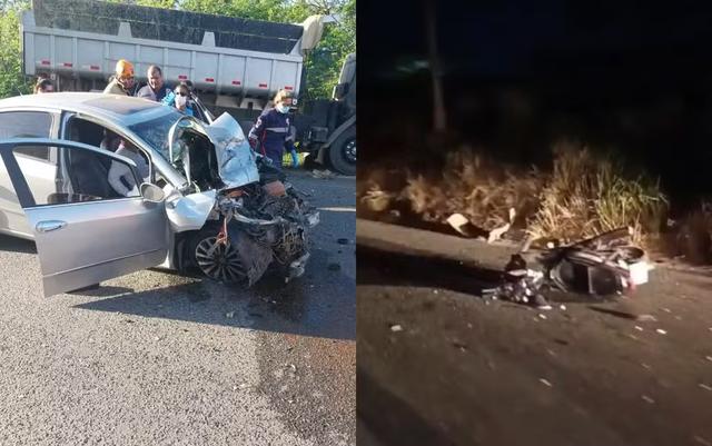 Dois acidentes fatais em menos de 12 horas na Rodovia das Indústrias em Nossa Senhora do Socorro