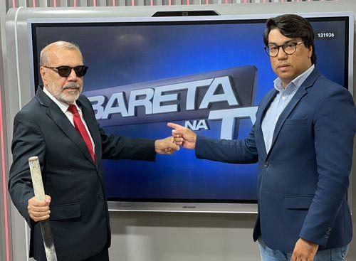 Estreia nesta segunda-feira (10/11), ao meio-dia, o programa “Bareta na TV”, na tela da TV Itnet!