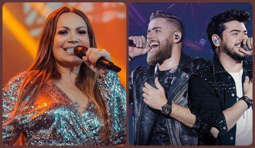 Solange Almeida e Zé Neto e Cristiano  animam o Forró Caju nesta sexta (20)