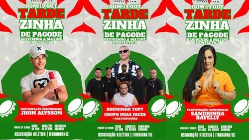 Itabaiana se prepara para a “Tardezinha de Pagode” neste domingo