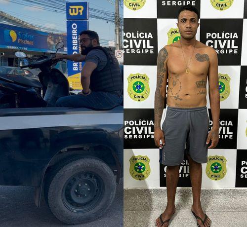 Polícia prende dupla por roubo de motocicleta de motorista por aplicativo