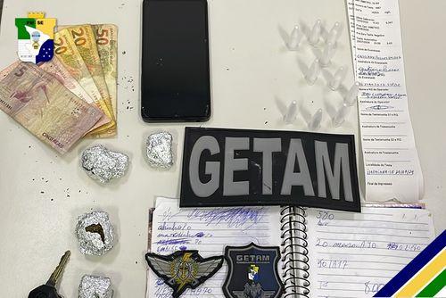 Homem é detido por tráfico de drogas e embriaguez em Itabaiana