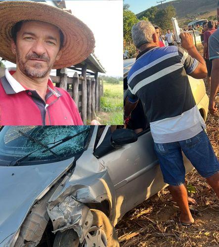 Motociclista morre em colisão com carro no povoado Alagadiço