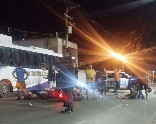 Acidente grave entre motos em Glória deixa uma pessoa morta e duas feridas