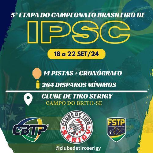 Campo do Brito recebe elite do tiro prático durante a V Etapa do Campeonato Brasileiro de IPSC