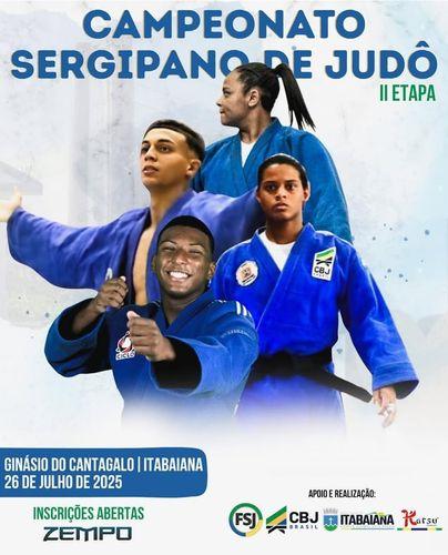 Itabaiana recebe segunda etapa do Campeonato Sergipano de Judô no dia 26 de julho
