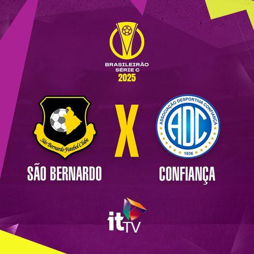 São Bernardo x Confiança ao vivo e online: onde assistir, horário e escalações