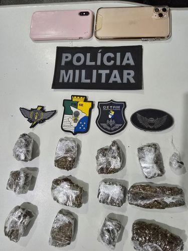 GETAM prende dois suspeitos e apreende drogas após denúncia em Itabaiana