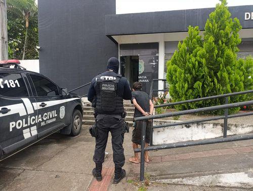 Homem é preso em flagrante após furtar merenda e som de escola municipal em Itabaiana