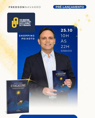 De menino repórter a jornalista premiado: Fredson Navarro lança obra na Bienal de Itabaiana