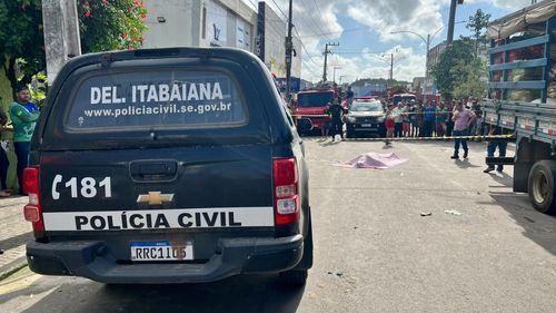 Homem é morto a tiros enquanto trabalhava na Avenida Otoniel Dórea, em Itabaiana