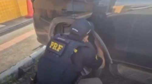 Veículo que saiu de Itabaiana é recuperado pela PRF com restrição judicial na BR-235