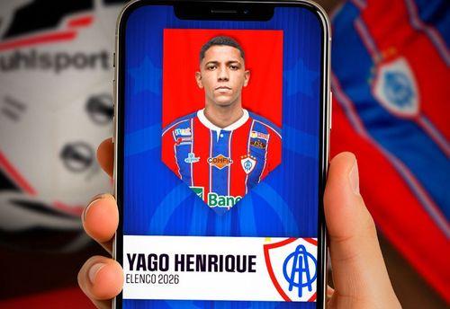 Itabaiana anuncia o volante Yago Henrique para a temporada 2026