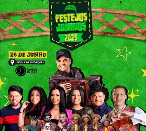 Manim Vaqueiro, Tarcísio do Acordeon e Mastruz com Leite estão na programação dos Festejos Juninos de Frei Paulo