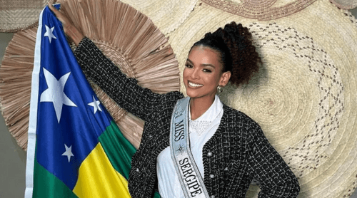 Sergipana Milena Cassiano, irá representar Sergipe no Miss Brasil 2024