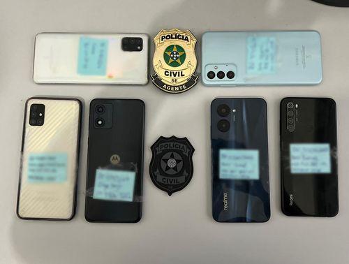 Polícia Civil de Lagarto recupera 18 celulares furtados em grande operação