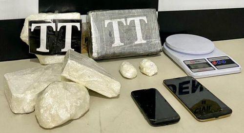 Suspeito de tráfico é capturado com cocaína avaliada em R$ 90 mil