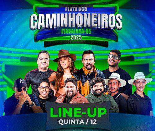Programação da tarde e noite desta quinta movimenta a Festa dos Caminhoneiros em Itabaiana