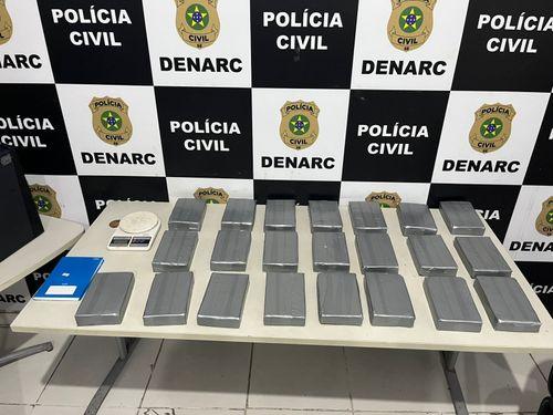 Denarc apreende mais de R$ 400 mil em cocaína no Centro de Amparo do São Francisco