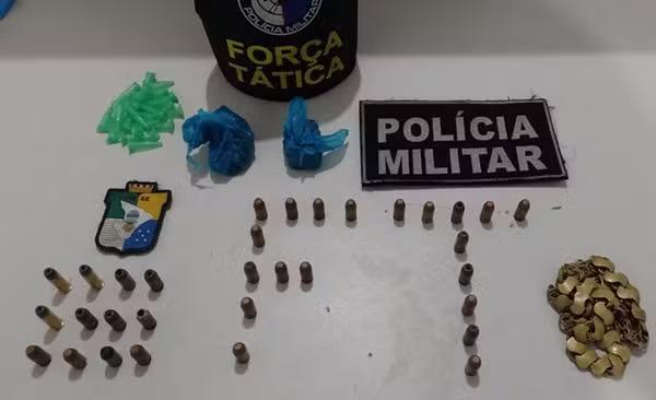 Dois homens são presos com munições de calibre restrito em Aracaju