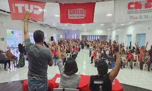 Greve Anunciada: Sintese convoca paralisação dos professores estaduais em Sergipe para 24 e 25 de abril